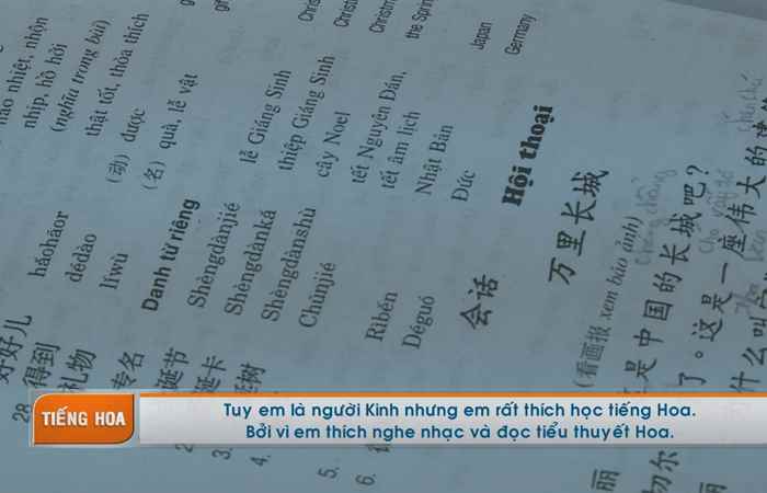 Chương trình tiếng Hoa 05-11-2018