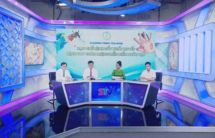 Chương trình tọa đàm: Hạn chế bệnh Sốt xuất huyết, bệnh Tay - Chân - Miệng diễn biến phức tạp (07-06-2024)