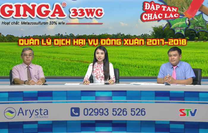 Chương trình tọa đàm - Quản lý dịch hại vụ đông xuân 2017-2018 24-10-2017