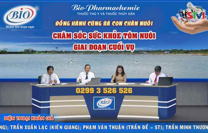 Chương trình tọa đàm BIO - Chăm sóc sức khỏe tôm nuôi giai đoạn cuối vụ 20-10-2017