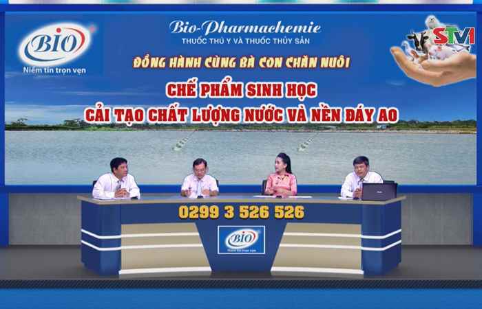 Chương trình tọa đàm BIO - Chế phẩm sinh học cải tạo chất lượng nước và nền đáy ao 26-01-2018