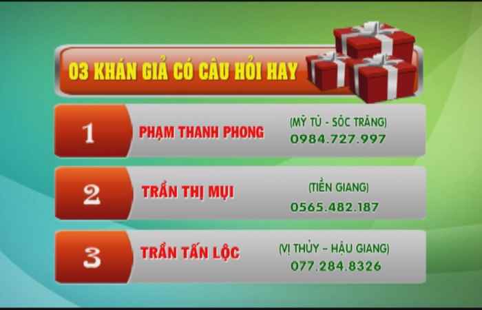 Chương trình Tọa đàm: Cây khỏe nhà Nông khỏe - Vô gạo lúa vàng (21-12-2021)