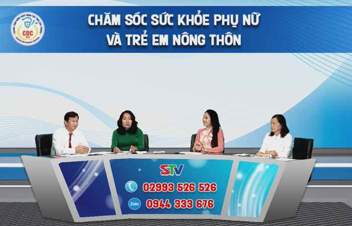 Chương trình tọa đàm: Chăm sóc sức khỏe phụ nữ và trẻ em nông thôn (20-10-2023)