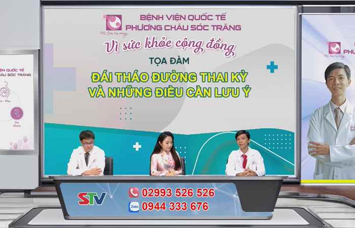Chương trình tọa đàm: Đái tháo đường trong thai kỳ và những điều cần lưu ý (01-09-2023)