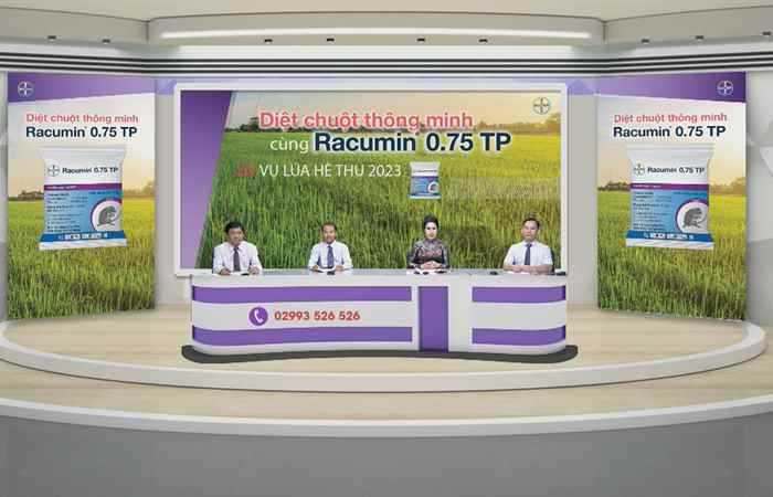 Chương trình tọa đàm: Diệt chuột thông minh cùng Racumin 0.75 TP vụ lúa Hè Thu 2023 (10-05-2023)