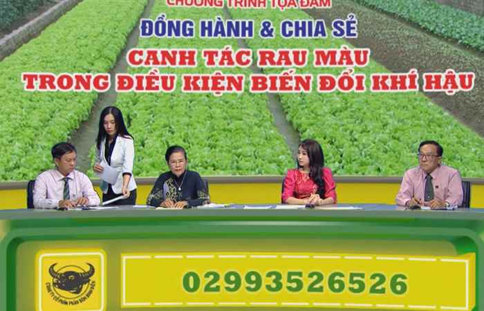 Chương trình tọa đàm Đồng hành & Chia sẻ - Canh tác rau màu trong điều kiện biến đổi khí hậu (19-05-2020)