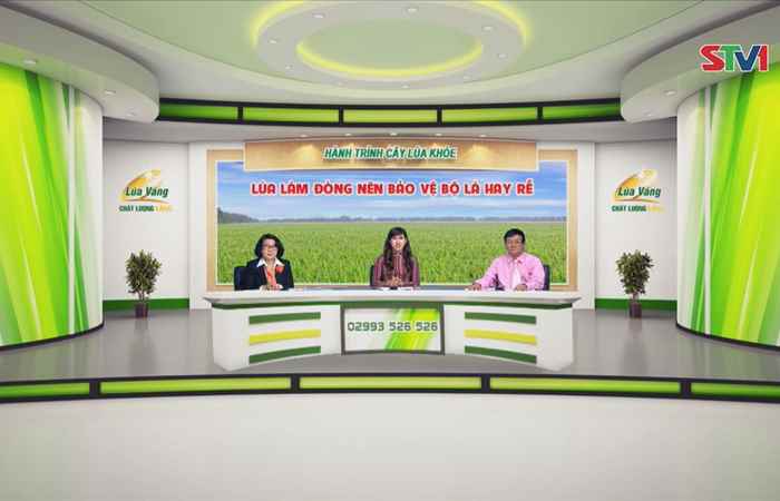 Chương trình tọa đàm Hành trình cây lúa khỏe - Lúa làm đòng nên bảo vệ bộ lá lúa hay rễ 14-07-2018