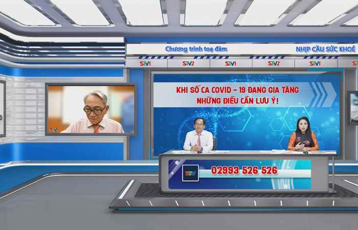 Chương trình tọa đàm: Khi số ca COVID-19 đang gia tăng - Những điều cần lưu ý (25-04-2023)
