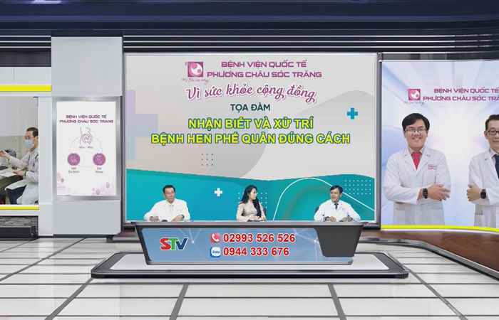 Chương trình tọa đàm: Nhận biết và xử trí bệnh hen phế quản đúng cách (15-09-2023)