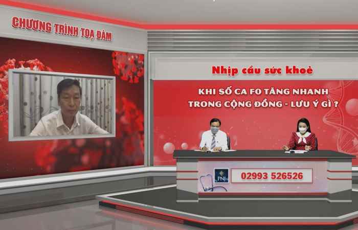 Chương trình tọa đàm Nhịp cầu sức khỏe - Lưu ý gì khi số ca F0 tăng nhanh trong cộng đồng (04-03-2022)