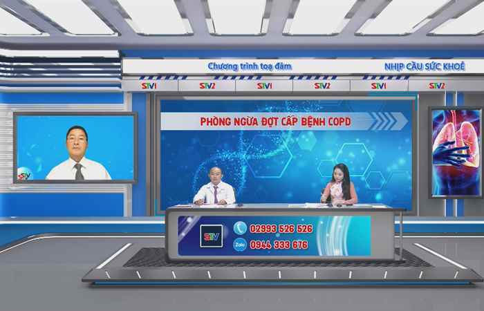 Chương trình tọa đàm: Phòng ngừa đợt cấp bệnh COPD (14-07-2023)