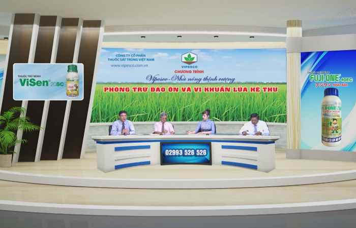 Chương trình tọa đàm Phòng trừ đạo ôn và vi khuẩn lúa hè thu 20-06-2019