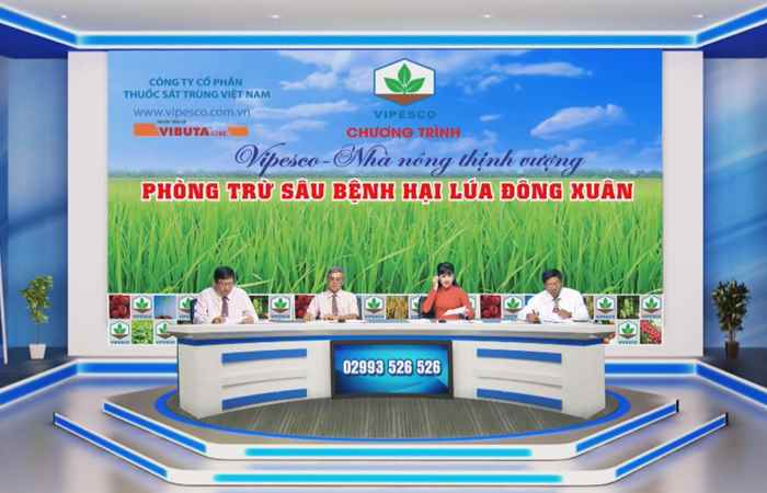 Chương trình tọa đàm Phòng trừ sâu bệnh hại lúa đông xuân 14-12-2017