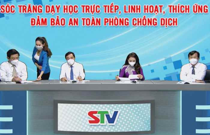  Sóc Trăng dạy học trực tiếp, linh hoạt, thích ứng, đảm bảo an toàn phòng dịch COVID-19 (22-03-2022)