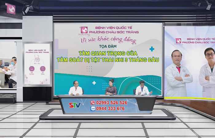 Chương trình tọa đàm: Tầm quan trọng của tầm soát dị tật thai nhi 3 tháng đầu (07-07-2023)