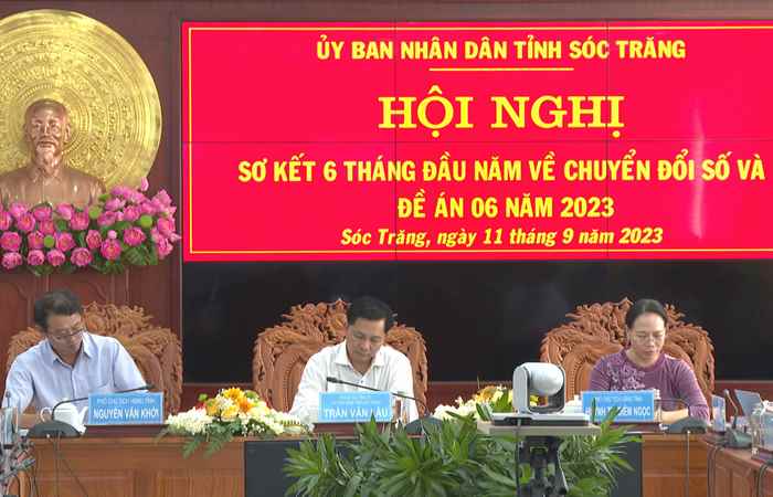 Kết quả triển khai thực hiện Đề án 06 tại tỉnh Sóc Trăng (22-09-2023)
