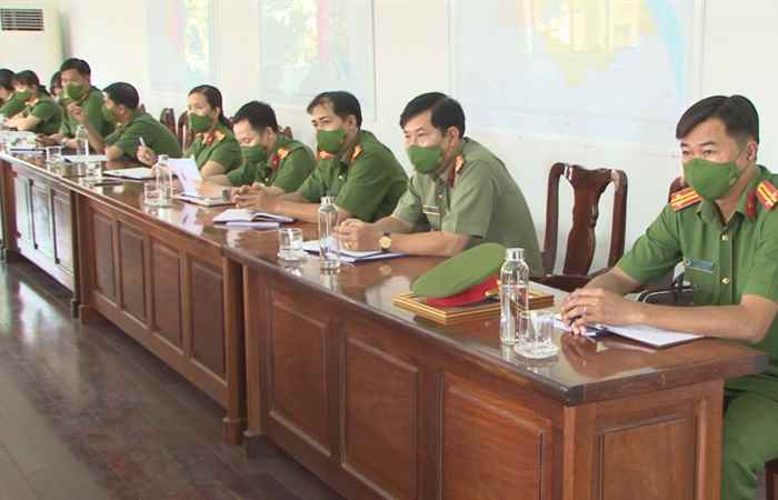 Công an huyện Long Phú tổng kết năm 2021