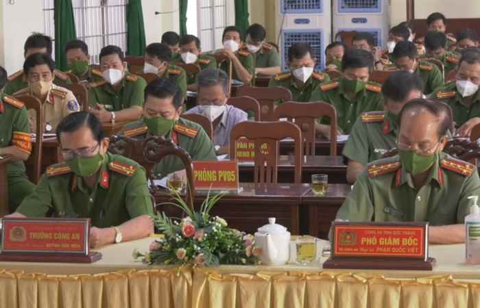 Kế Sách: Công an huyện triển khai công tác năm 2022