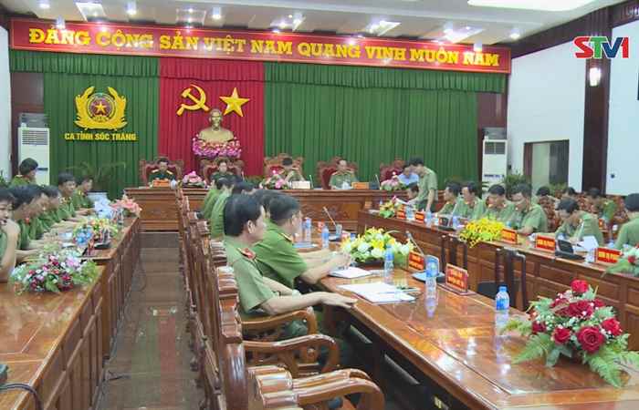 Công an Sóc Trăng triển khai phương án đảm bảo an ninh, trật tự Hội nghị xúc tiến đầu tư tỉnh Sóc Trăng 2018