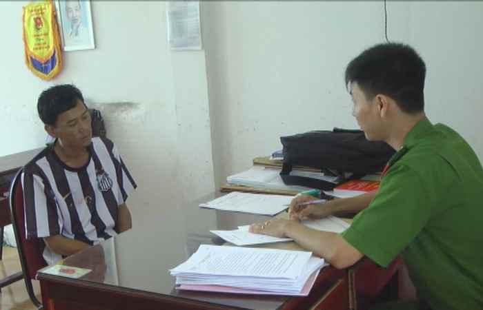 Công an thị xã Ngã Năm bắt đối tượng trộm cắp tài sản