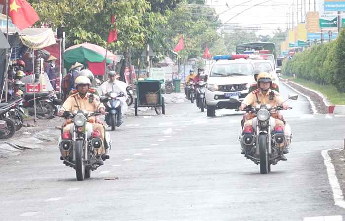 Vĩnh Châu: Công an ra quân thực hiện cao điểm 30 ngày đêm tấn công truy quét tội phạm