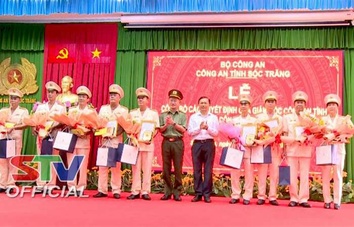 Công an tỉnh Sóc Trăng kiện toàn tổ chức bộ máy theo hướng “tỉnh toàn diện; xã vững mạnh, bám cơ sở”