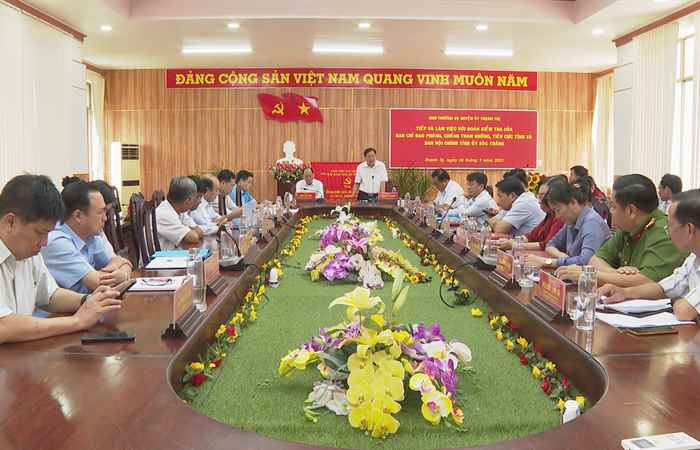Huyện Thạnh Trị thực hiện nhiều giải pháp hữu hiệu trong phòng, chống tham nhũng, tiêu cực (17-12-2023)