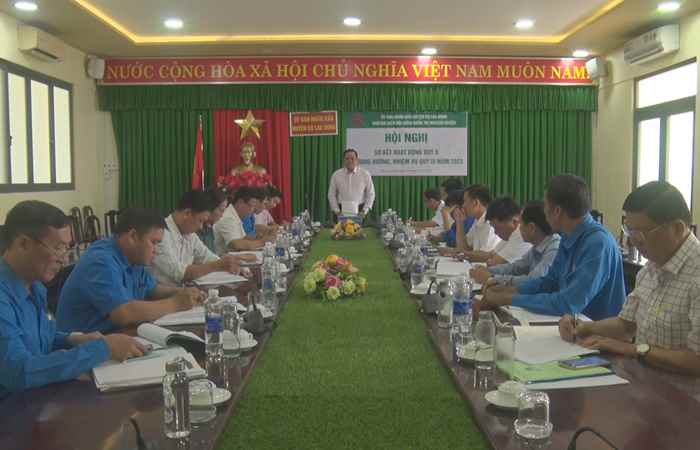 Cù Lao Dung: Ngân hàng chính sách xã hội sơ kết 6 tháng đầu năm 2023