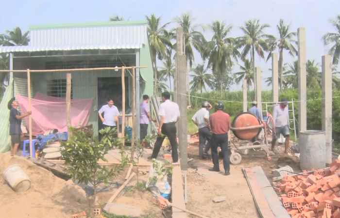 Cù Lao Dung thực hiện đạt Kế hoạch về xóa nhà tạm, nhà dột nát trên địa bàn (15-05-2025)