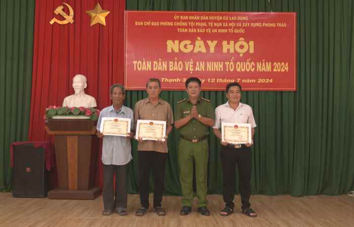 Cù Lao Dung: Ngày hội Toàn dân bảo vệ an ninh Tổ quốc
