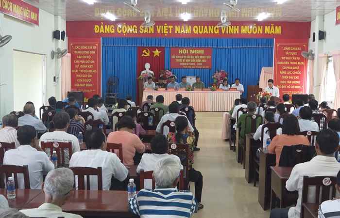 Mỹ Tú: Đại biểu HĐND 3 cấp tiếp xúc cử tri xã Long Hưng, Mỹ Hương, Thuận Hưng 