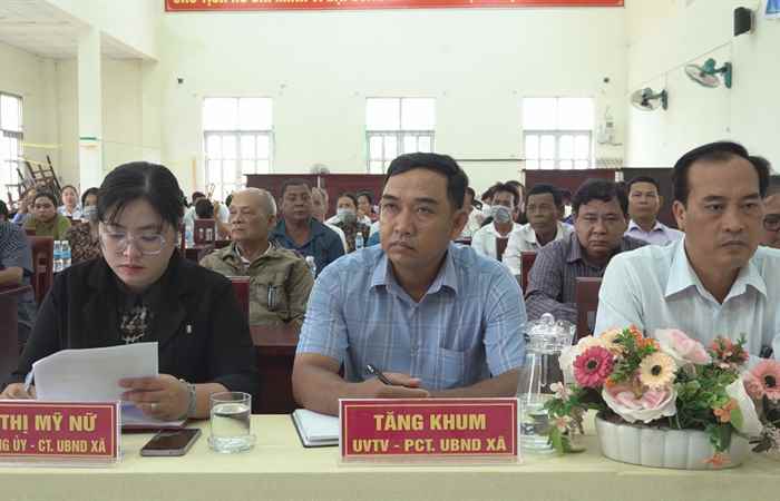 Đại biểu HĐND các cấp tiếp xúc trên cử tri huyện Trần Đề