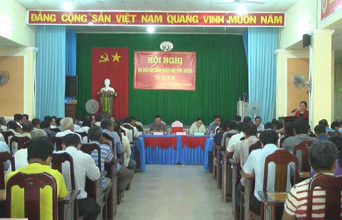 Mỹ Xuyên: Đại biểu HĐND 3 cấp tỉnh Sóc Trăng tiếp xúc cử tri xã Đại Tâm, Tham Đôn và thị trấn Mỹ Xuyên