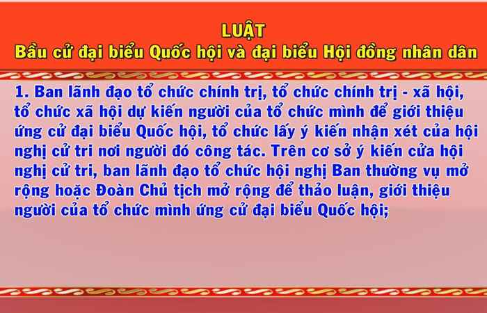 Đại biểu nhân dân - Kỳ 6 (24-02-2021)