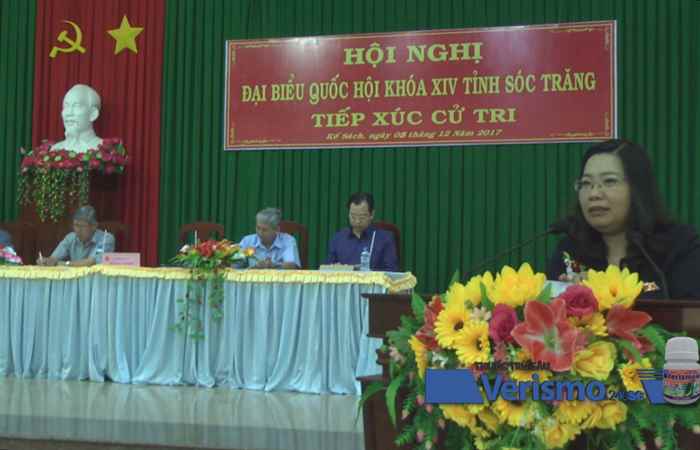 Đại biểu Quốc hội Sóc Trăng tiếp xúc cử tri huyện Kế Sách