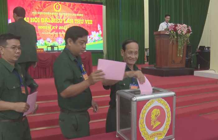 Cù Lao Dung: Đại hội Đại biểu Hội Cựu chiến binh huyện lần thứ VIII