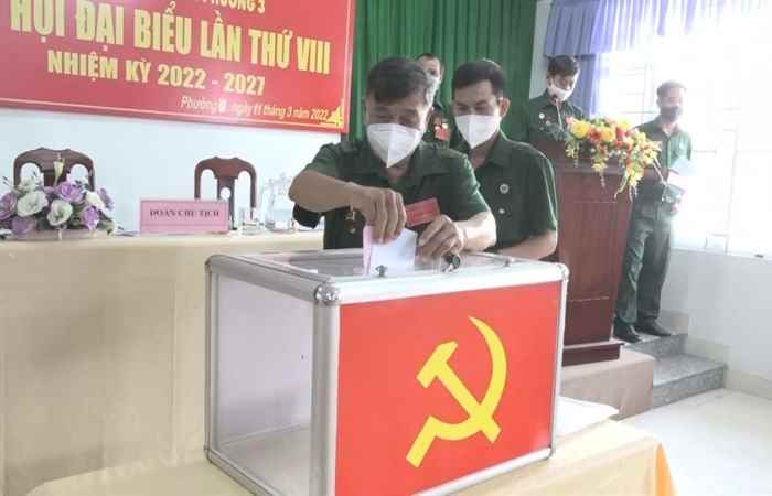 TP. Sóc Trăng: Đại hội Đại biểu Hội Cựu chiến binh phường 3 thành công tốt đẹp