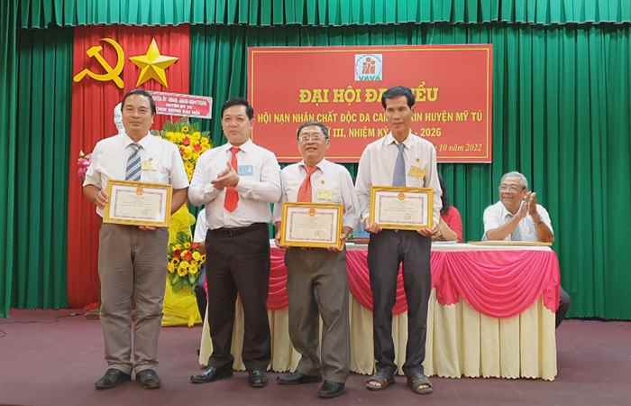 Đại hội Đại biểu Hội nạn nhân chất độc da cam-Dioxin huyện Mỹ Tú lần thứ III