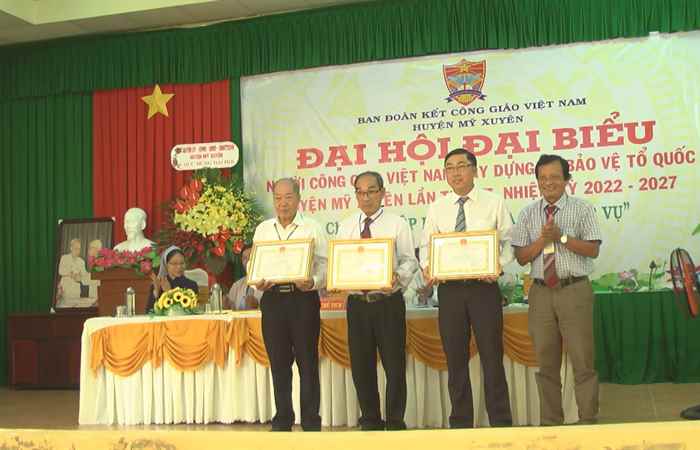 Mỹ Xuyên: Đại hội Đại biểu người Công giáo Việt Nam xây dựng và bảo vệ Tổ quốc lần thứ VI 