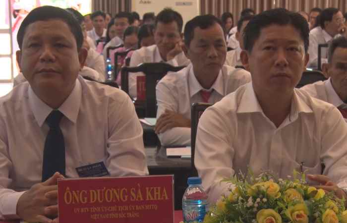 Đại hội Đại biểu Ủy ban MTTQ Việt Nam huyện Cù Lao Dung lần thứ XI, nhiệm kỳ 2019 - 2024