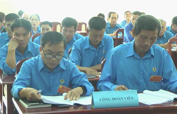 Đại hội điểm Công đoàn Phòng Nông nghiệp & PTNT huyện Kế Sách