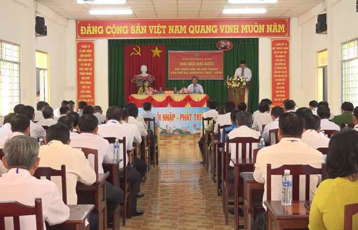 Đại hội điểm Hội Nông dân xã Hậu Thạnh, huyện Long Phú
