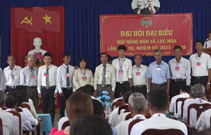 Vĩnh Châu: Đại hội điểm Hội Nông dân xã Lạc Hòa, nhiệm kỳ 2023-2028  