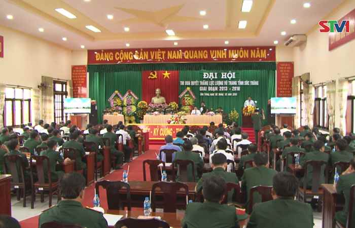Đại hội Thi đua quyết thắng Lực lượng vũ trang tỉnh Sóc Trăng giai đoạn 2013-2018 