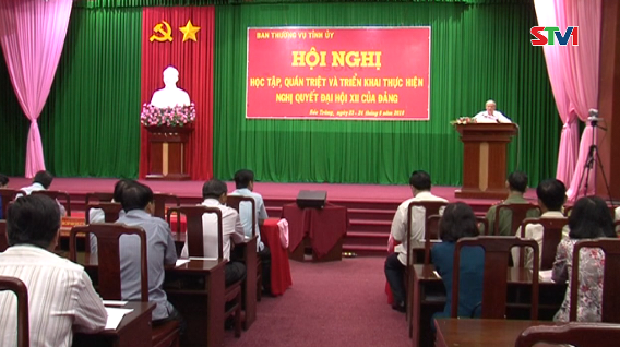 Nghị quyết Đại hội lần thư XII của Đảng 08-11-2016