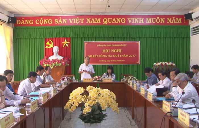 Đảng ủy Khối Doanh nghiệp sơ kết công tác quý I / 2017 18-04-2017