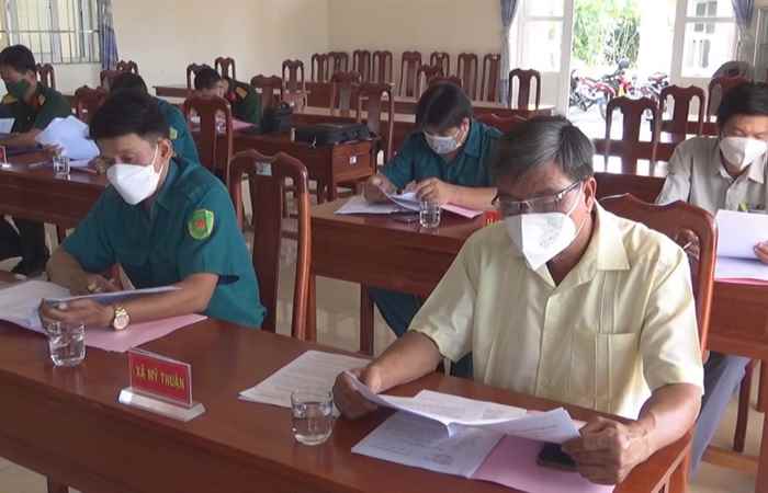 Mỹ Tú: Đảng ủy Quân sự huyện triển khai nhiệm vụ Quốc phòng Quân sự địa phương năm 2022