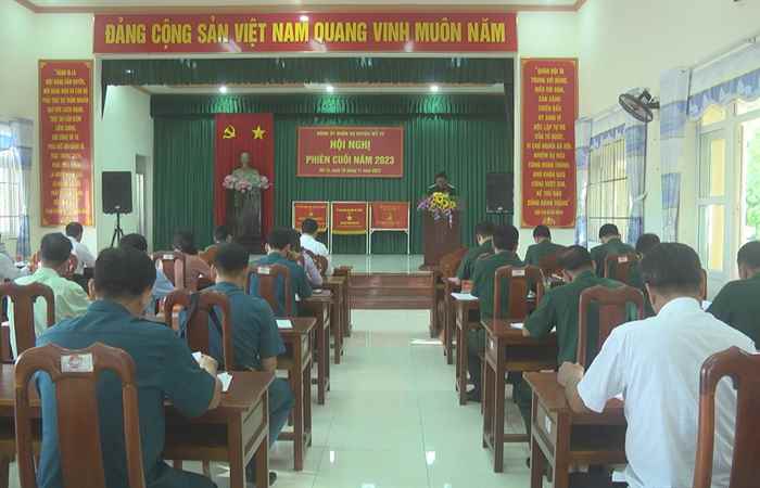 Mỹ Tú: Đảng ủy quân sự triển khai nhiệm vụ năm 2024
