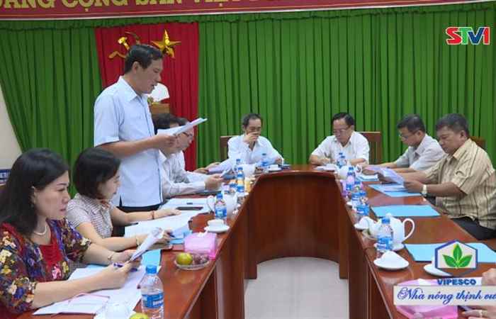 Đảng ủy Sở Thông tin truyền thông Sóc Trăng kiểm điểm năm 2017