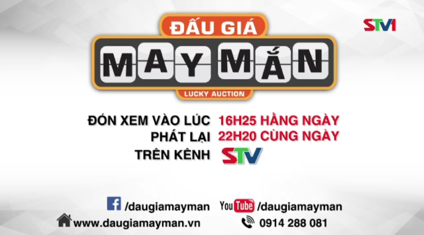 Game Show Đấu giá may mắn 17-08-2016